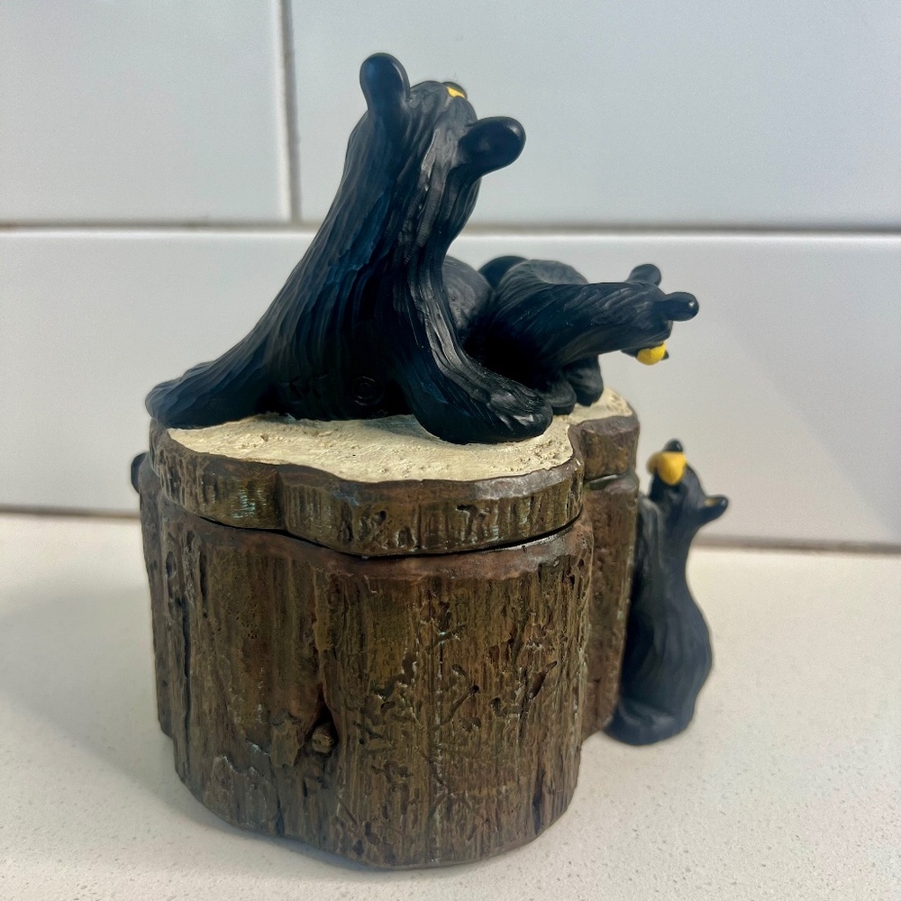 BearFoots Three Bears Box by Jeff Fleming Big Sky Carvers - Picture 5 of 10